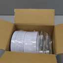 WELLIFE 240PCS Silver Plastic Dessert Plates - Includes 120PCS Silver Forks, 120PCS 6.3 Inch Salad & Appetizer Plates - Perfect for Wedding & Party