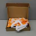 Teling 24 Pcs Hawaiian Party Favor Bags Hibiscus Tropical Tiki Luau Goodie Gift Bags with Handle for Kids Non Woven Summer Birthday Party Supplies