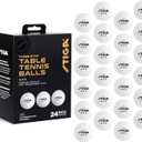 Stiga 3-Star Table Tennis Balls (40 millimeters, White)
