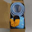 Toptakeit Elevated Inflatable Dog Cone Collar Alternative After Surgery, Dog Donut Collar, Soft Pet Cone to Stop Licking for Small Medium Large Dogs (XXL (Neck 18.5"-23.5"))