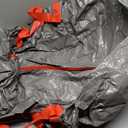 Zober Christmas Tree Storage Bag - Fits 7.5 Ft Artificial Trees - Plastic, Waterproof Christmas Tree Bag For Storage Box For Xmas - Strong, Durable Handles - Label Card Slot - Gray