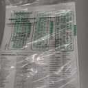 Talented Kitchen Laundry Label Set - Waterproof Gold Cleaning Labels - Space-Saving Laundry Room Organization - Pack of 144, 2.5" Square, Gold on White Matte