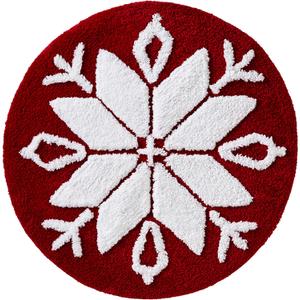 SKL HOME by Saturday Knight Ltd. Snowflake Winter Rug, 25x25
