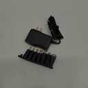 5V 2A Power Adapter Waysse 5V Power Supply with 8 DC Plug Tips 10W AC/DC 5v Power Cord AC 100V-240V to DC 5 Volt 1Amp 0.5A Replacement Charger Cord for TV Box Monitor Scanner