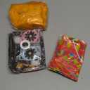 Day of The Dead Decorations Set, Ofrenda Decorations Include 2 PCS of 5 Feet Marigolds Flowers, Dia De Los Muertos Skull Backdrop 5x3 Ft and Papel Picado Banner for Indian Fiesta Mexican Home Decor