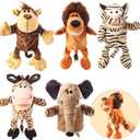 Animal Hand Puppets 10-13 Inch Giant Plush Safari Jungle Animals Hand Puppet Toys Role-Play Toy Puppets for Kids Storytelling Imaginative Pretend Play Teaching Preschool(Safari Jungle Animal)