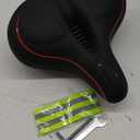 TrubliFit Replacement Seat for Peloton Bike or Peloton Bike Extra Wide (Black & Red)