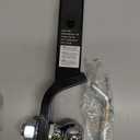 METOWARE Trailer Hitch Ball Mount with 2 in Ball & Hitch Pin, Solid Steel Trailer Hitch Ball Fits 2 Inch Receiver, 6000lbs Capacity Ball Hitch, 2-Inch Drop, Black