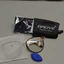 Gaoye Blue Light Blocking Glasses - Trending Round TR90 Frames, Metal Arms, UV400 Protection - Matching Soft Case (*1-tea Leopard/Transparent Lens)