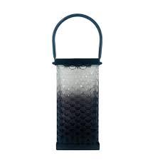 HD Designs Outdoors Solar Glass Lantern - Dark Gray HD Designs Outdoors Solar Glass Lantern - Dark Gray