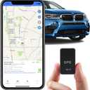 GPS Tracker for Vehicles, Mini Magnetic GPS, Real Time Car Locator, GSM SIM GPS Tracker for Vehicle, Easy to Use, Full USA Coverage, No Hidden Fee