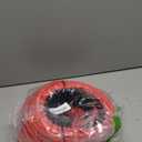 XPV 3/8" x 100ft Synthetic Winch Rope 23,809lbs Dyneema Winch Line Cable Rope with Hook and Sleeve Protection Red