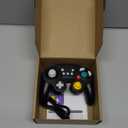 Wireless Gamecube Controller for Nintendo Switch,Wireless Switch Pro Controller for Nintendo Switch/PC/Steam,One-Button Wake Up,6-Axis Gyro Motion,Turbo & Auto Turbo(Black)