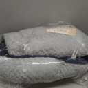 JOEJOY Rectangle Dog Bed for Large Medium Small Dogs - Washable Orthopedic Sofa Bed, Soft Breathable Puppy & Pet Cuddler, Durable Calming Dog Bed with Anti-Slip Bottom, Multiple Sizes, Navy Blue (L(30"x 24"x 9"))