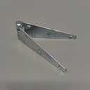 12-inch Steel Strap Hinge, Zinc-Plated, Heavy Duty (852558)