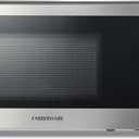 Farberware 0.7 Cu. Ft. Stainless Steel Microwave Oven, 700-Watt with LED Display, 10 Power Levels, 8 Auto-Cook Presets, Express Cooking, Weight & Time Defrost