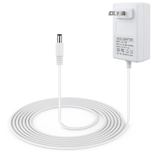 YEAOI 10 ft Power Cord for 4moms mamaRoo 4, 12V 3A Charger for RockaRoo Baby Swing, AC Adapter, White