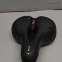 Comfortable Seat Cushion for Men Women with Dual Shock Absorbing Ball Memory Foam Waterproof Wide Bicycle Saddle Fit for Road Bikes