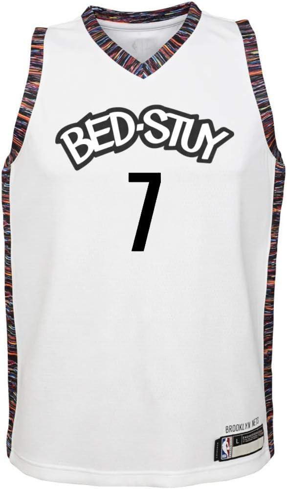 Outerstuff NBA Infants Toddler Official Name and Number Replica Home Alternate Road Player Jersey (2T, Kevin Durant Brooklyn Nets City Edition)