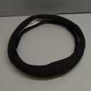 Skechers Steering Wheel Cover, Memory Foam Car Steering Wheel Cover,14.5-15inch Anti-Slip Safety Comfortable Desgin, Universal Accessory for Diverse Cars, Truck,SUV (Black & Black)