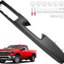 Front Left Driver Side Armrest Repair Kit 80994 Compatible with Chevy Silverado, Suburban, Tahoe, Avalanche & Fit for GMC Sierra, Yukon XL 2010 2011 2012 2013 2014 Replace # 84127278 -Black,1PC