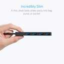 Anker USB Hub 4 Ports with 5Gbps Data Transfer, Multiple USB 3.0 Hub, USB Splitter for Laptop, Extender for A Port Laptop, PC, Desktop and More [Charging Not Supported](0.7 ft USB-A)