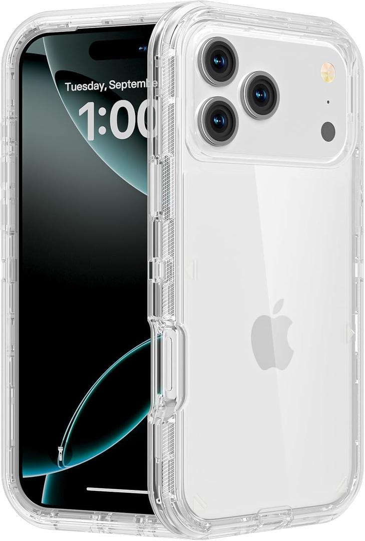 Phone case for iPhone 17 (iPhone 17 Pro) Transparent