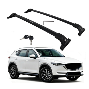 Upgraded 260lbs Lockable Cargo Rack for 2017-2025 Mazda CX-5 CX5 Roof Racks Cross Bars Luggage Carrier Rail Accessories