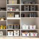 5 x 416pcs Letter Stickers, 8 Sheets 1 inch 2 inch Lowercase & Capital Self Adhesive Alphabet Stickers Waterproof Vinyl Letter Decals for Scrapbooking Mailbox Poster Crafts (Colorful)