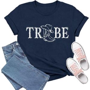 Western Shirts for Women Bride T-Shirt Bachelorette Tee Bridesmaid Tops (XXL)