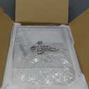 Spacrea Desk Organizer and Accessories, Computer Monitor Stand Riser with Drawer and 2 Pen Holders, Office Desk Accessories & Workspace Organizers for Office Supplies (White)