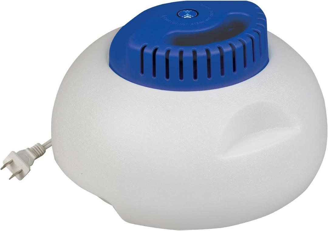 TheraCare Warm Steam Vaporizer | for Small Size Rooms | No Filter Required | Cold and Congestion Relief | Natural, Safe, Effective | Whole Family Comfort