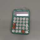 Mr. Pen- Mechanical Switch Calculator, 12 Digit Large LCD Display, Earthy Green with Big Buttons, Mechanical Switch Calculator for Home, School, Office (Pistachio)