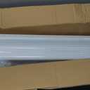 Moxweyeni 2 Pack 2 x 3 Inch, 30 Inch White Aluminum Downspout Extensions Roofing Gutter Downspout DIY Installation for Home Outdoor Drainage