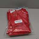 SASTYBALE Rectangle Jacquard Tablecloth, Damask Table Cloth SpillProof Wrinkle Resistant Tablecloths, Soft Polyester Oblong Table Cover for Kitchen, Dinner, Parties (Red, 60X102)