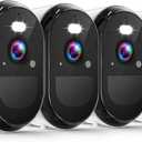 2K Security Cameras Wireless Outdoor, WiFi Battery Powered Indoor Camera for Home Security with AI Motion Detection, Spotlight, 2-Way Talk, Siren, IP65, Cloud/SD Storage - 4 Pack