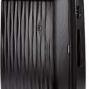 SwissGear 7272 Energie Expandable Hardside Luggage with Spinner Wheels and TSA Lock, Black, Checked-Large 27-Inch