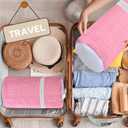 Shoe Bags for Washing Machine, Shoes Laundry Bag Reusable Shoe Washing Bag for Sneaker Men and Women All Shoe Types Sizes (Set of 2, Pink)