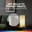 OVERTURE PETG 3D Printer Filament 1.75mm, Neatly Wound Durable PETG 1kg Spool (2.2lbs), Strong Toughness Filament, Dimensional Accuracy +/- 0.02mm, Fit Most FDM Printers (Black (1-Pack))