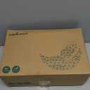 Men's Orthopedic Diabetic Wide Toe Dress Oxford Boots: Comfortable Plantar Fasciitis Arch Support Neuropathy Bunion Recovery Leather Shoes, Flat Feet Orthotic High Instep Ankle Boots Black Size 43/9.5