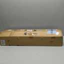 Industrial Pendant Lamp-5 Lights E26 Socket with Plug in Cord Rectangle Chandelier Wood Metal Kitchen Island Hanging Pendant Lighting Farmhouse Black Vintage Ceiling Lamp for Dinner Room-No Bulbs