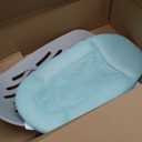 Contours Oasis 4-in-1 Baby Bathtub, Portable Infant Bath Seat for Newborn to Toddler Support, Mint - Includes Quick-Dry Mesh Pad, Non-Slip Base