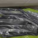 ONETWOFIT Foldable Rebounder Trampoline for Adults, 40/42/45 Mini Fitness Trampoline W/Adjustable Foam Handle Bungees, Quiet Exercise Trampoline for Personal Indoor Workout