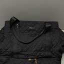 LOVEVOOK Large Travel Duffle Bag for Women, 45L Weekender Bags with Shoe Compartment & Wet Pocket, Quilted Carry On Personal Item Bag, Overnight Hospital Bags for Labor Delivery Black