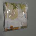 PARSUP 6PCS Thanksgiving Disposable Tablecloth Party Supplies, 108  54 inch, Autumn Theme Pumpkin Maple Leaves Tablecloth Plastic Waterproof Tablecover Decorations