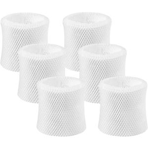 Humidifier Replacement Filter Compatible with Canopy Bedside and Nursery Humidifier,Made with Wood Pulp, Paper Filter, 6-Pack