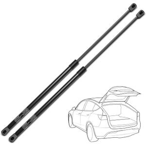 YHTAUTO Rear Hatch Gas Struts Shocks Replacement for Mercedes-Benz ML 320, 350, 430, 500, 55 AMG, Set of 2 Black Steel Lift Supports