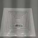 97011723 Bathroom Ventilation Fan Grill (9-1/4 In. W. x 9 In. L) fits for Nutone 670-G, 670-H, 663-G, 671-G, 671-J, 688-G, 688-H, 688-K, 688-J, 689-H, 689-J, 689-K, 696N-R02 -White