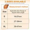 24 Pcs Chair Leg Floor Protectors for Hardwood Floors Square Silicone Covers to Protect Wood Tile Floors Felt Pads Furniture Leg Caps Anti-Scratch Reduce Noise (Fit:3/4" to 1")