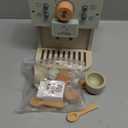 Airlab Toy Coffee Maker for Kids Wooden Kitchen Accessories Pretend Play Toddler Coffee Playset for Girls Boys Ages 3 4 5 Years Birthday Gifts